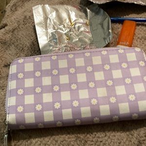 Beautiful flowering wallet